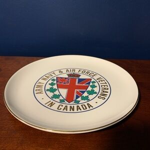 Vintage Army Navy & Air Force Veterans in Canada Plate